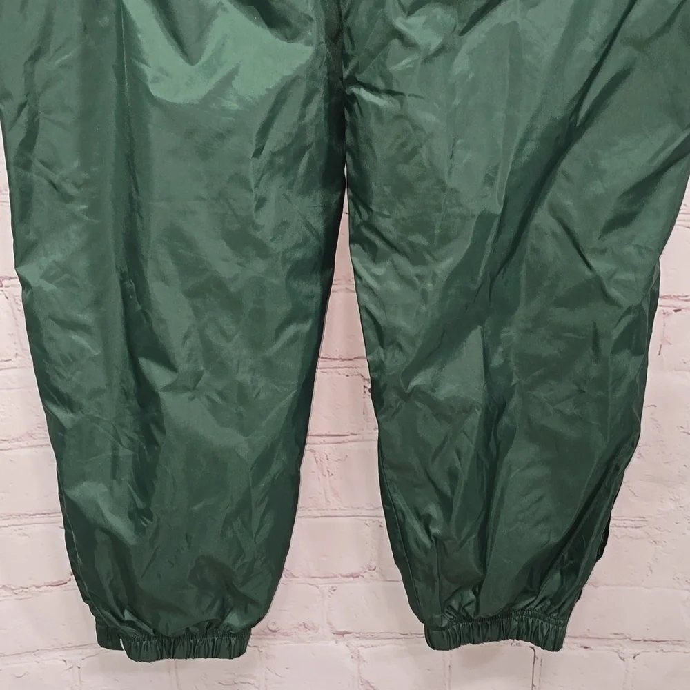 Vintage 90’s USA Lined Nylon Drawstring Track Pant Water Resistant Mens Size Xl